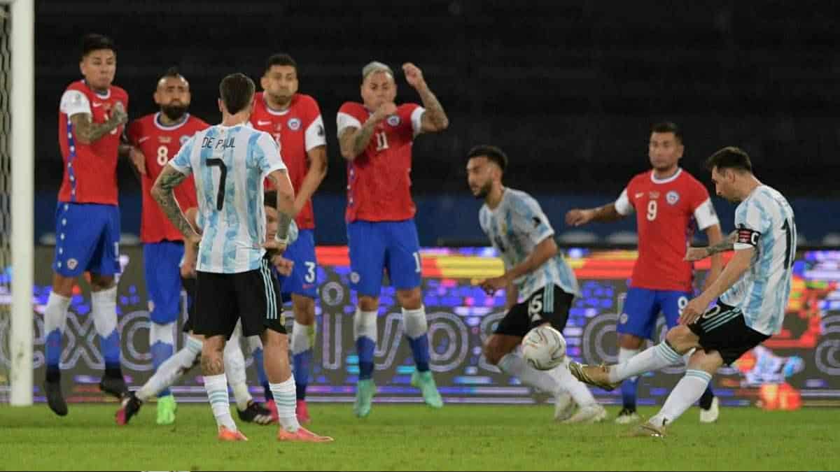 Argentina vs. Chile.