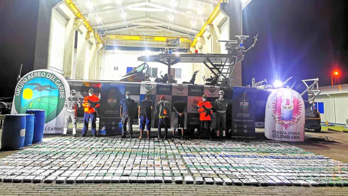 Los hombres que transportaban el cargamento fueron dejados a disposición de la Fiscalía