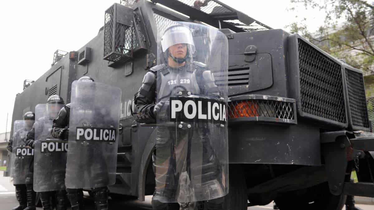 Foto: AFP (Raúl Arboleda) Esmad deberá revelar armas y nombres de policías que harán presencia en protestas en Nariño