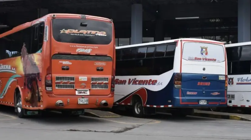 Robo masivo en bus intermunicipal en Fontibón