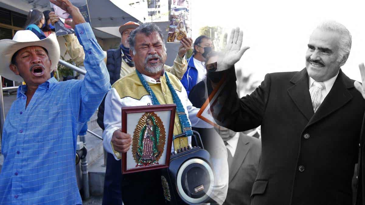 Fanáticos lloran la muerte de Fernández