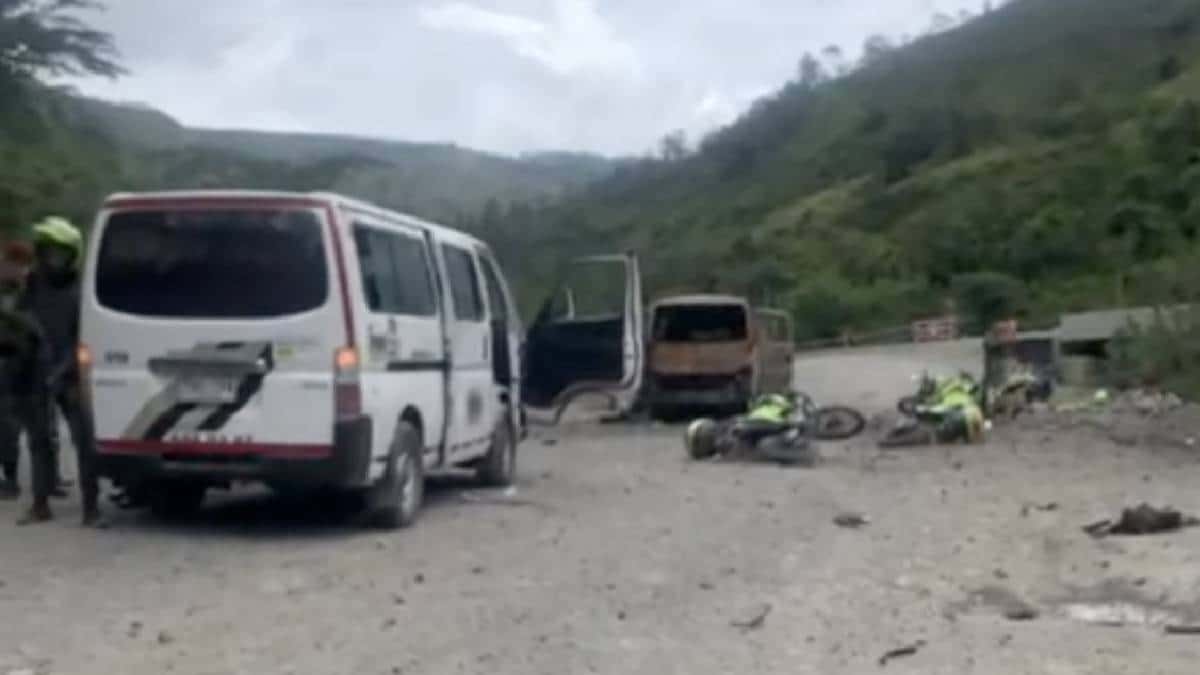 Ataque con explosivos en Antioquia
