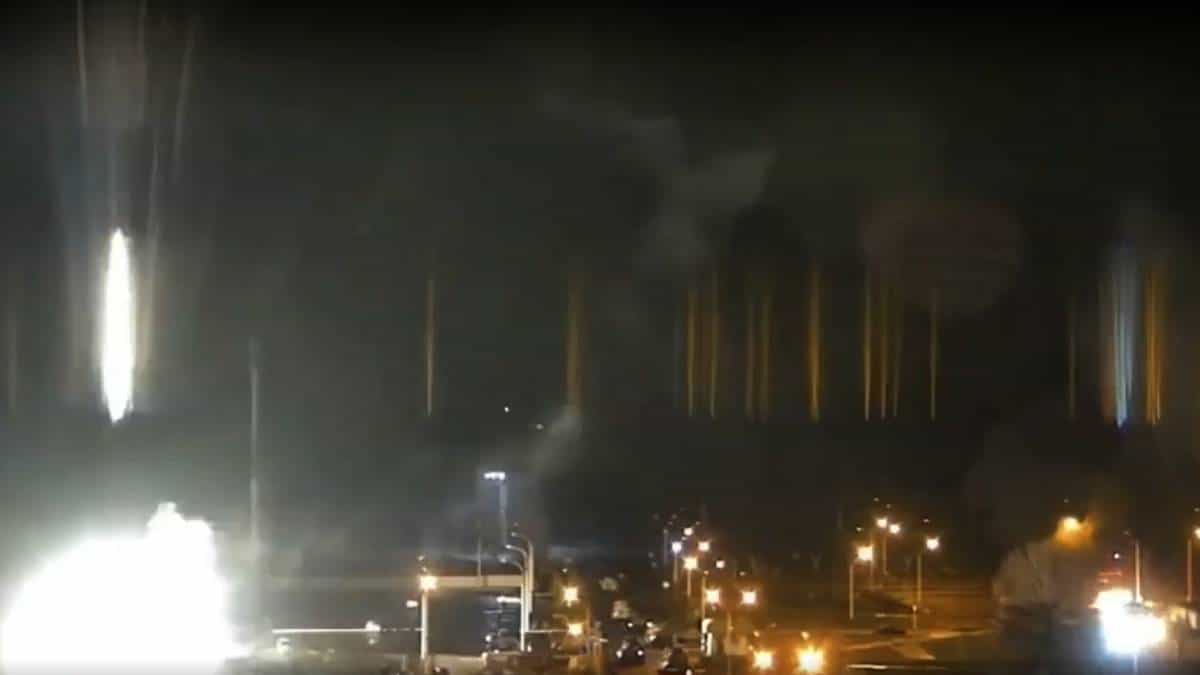 Guerra en Ucrania: atacan planta nuclear de Zaporiyia