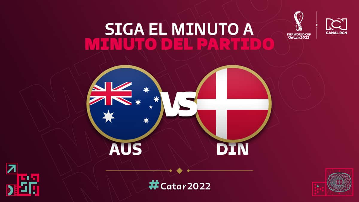 Catar 2022: Australia vs Dinamarca EN VIVO gratis online