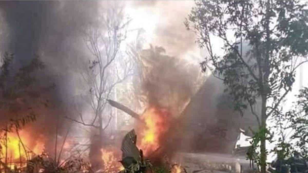 Accidente de un avión militar en Filipinas deja al menos 45 muertos