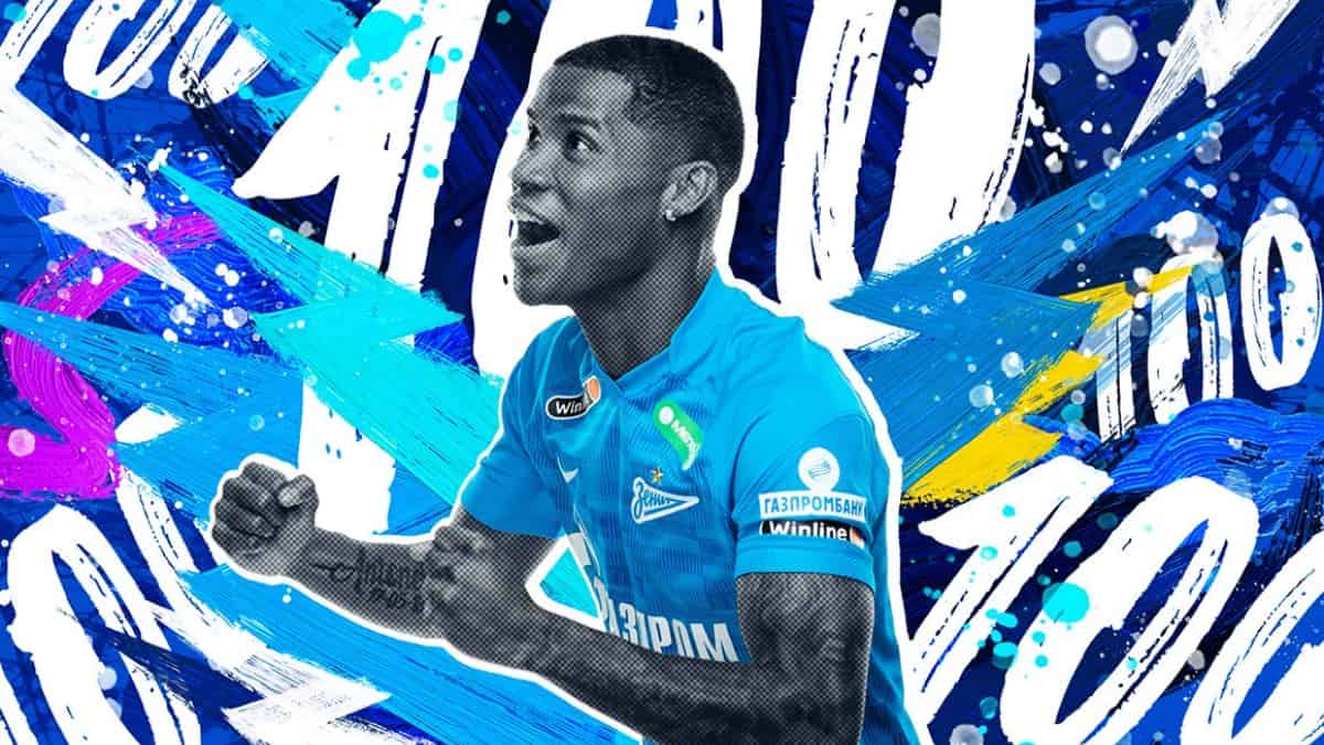 Wilmar Barrios llegó a 100 partidos con el Zenit