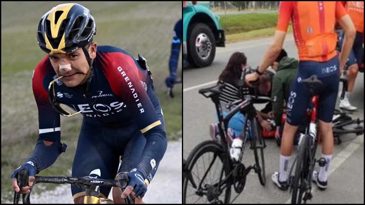 Richard Caparaz - Accidente de Egan Bernal