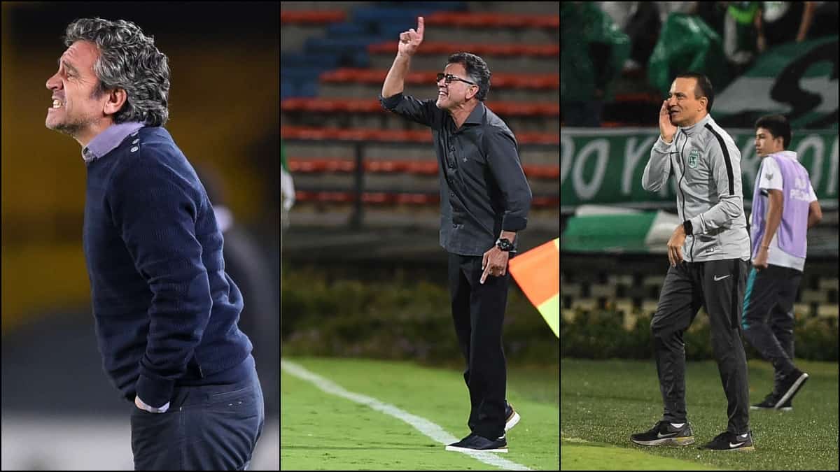 Entrenadores que pasaron por Atlético Nacional