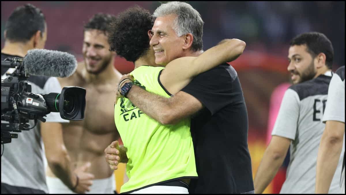 Carlos Queiroz con Egipto