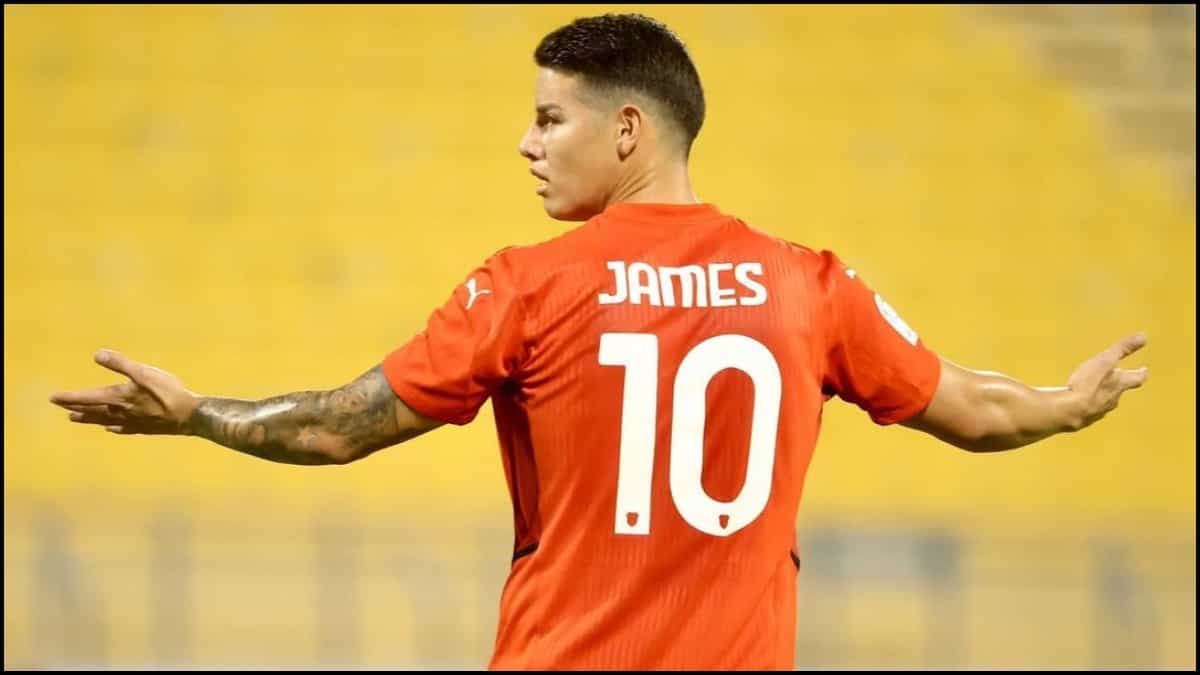 James Rodríguez con el Al-Rayyan