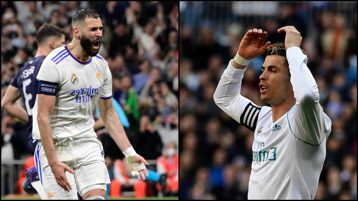 Karim Benzema y Cristiano Ronaldo