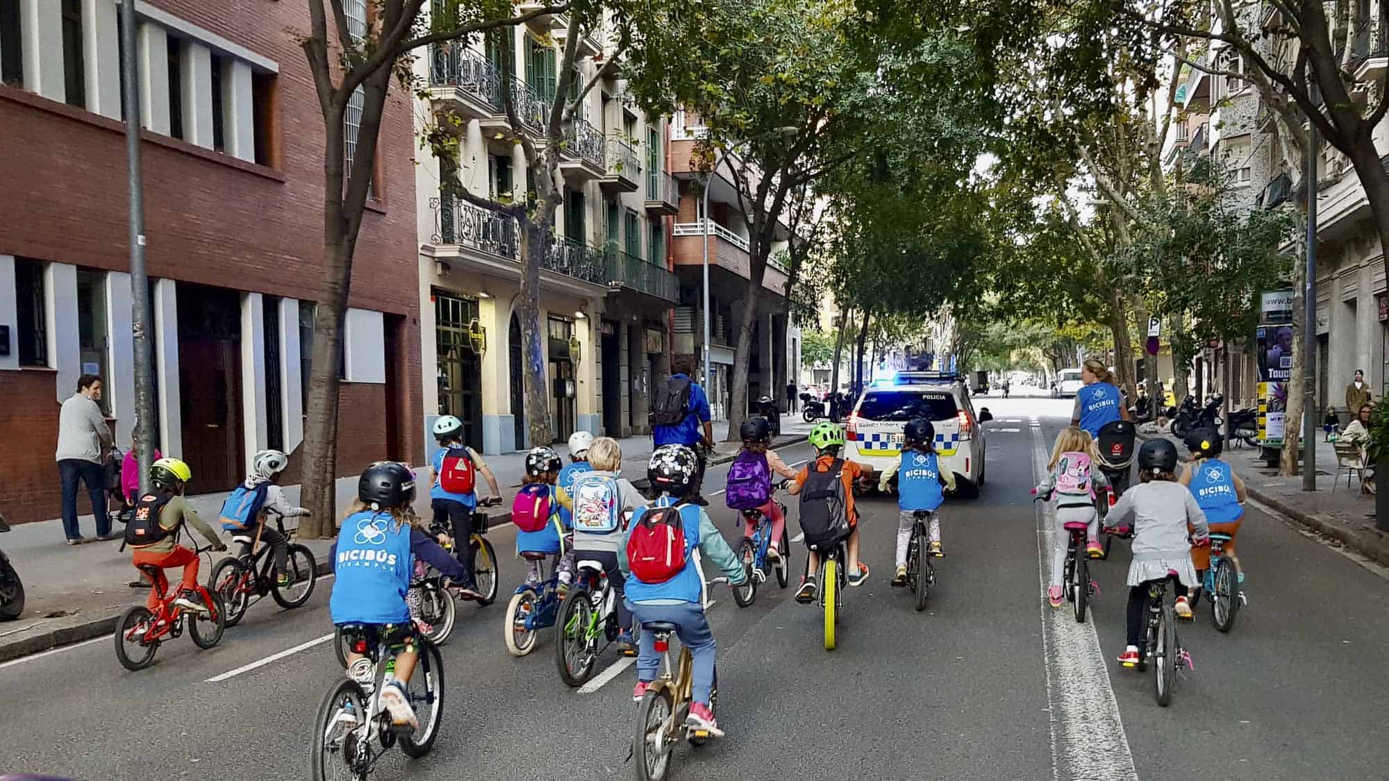 ‘Bicibús’ de Barcelona