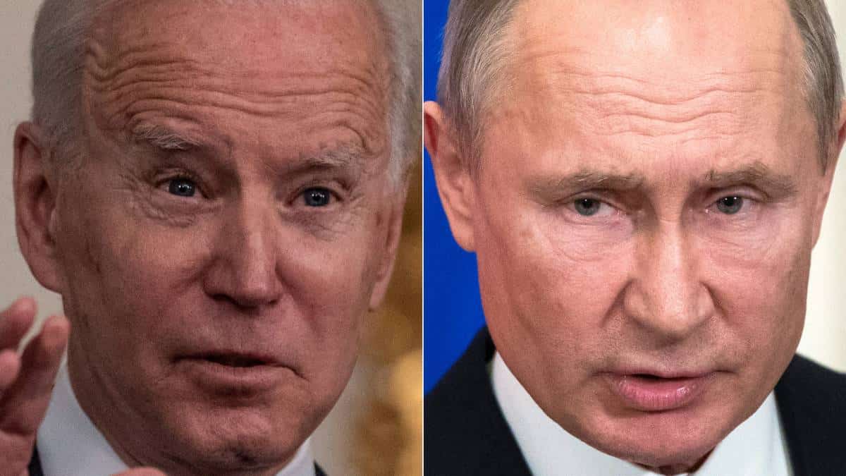Biden pidió a Putin disminuir las tensiones en la frontera con Ucrania