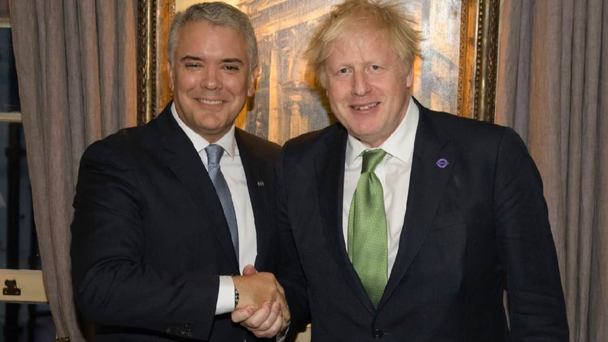 Presidente Iván Duque se reunió con el Primer Ministro de Reino Unido, Boris Johnson