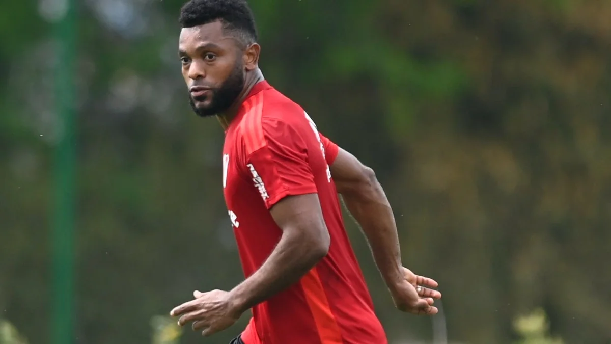 Gesto de Marcelo Gallardo en gol de Miguel Borja Racing