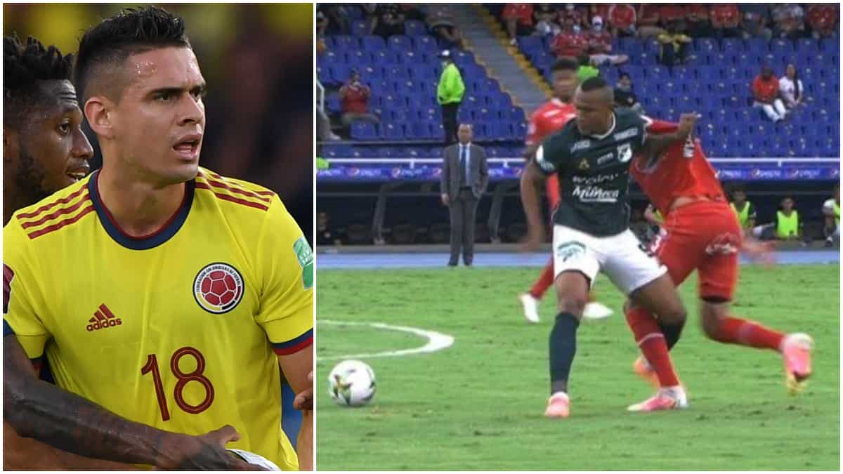 Rafael Santos Borré se quejó por el uso del VAR en Colombia