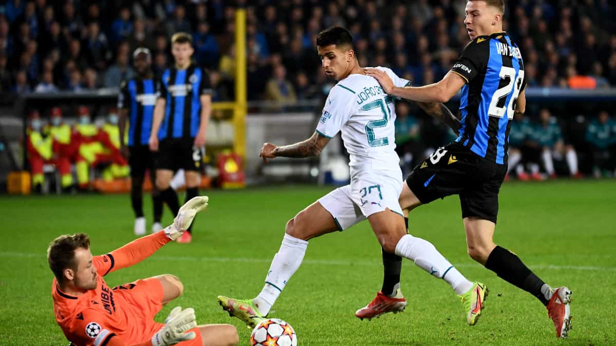 Brujas 1 vs 5 Manchester City