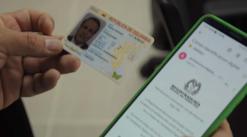 Foto: Registraduría Nacional del Estado Civil Cómo activar la cédula digital en su celular pasos