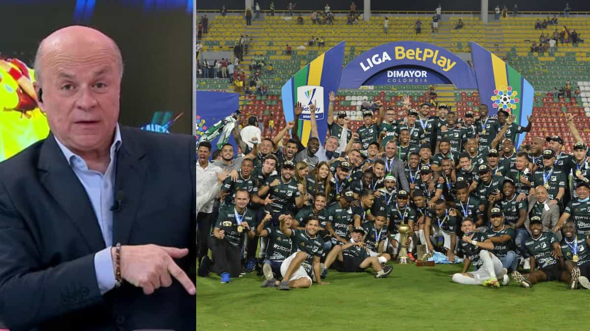 reacción de Carlos Antonio Vélez al título de Deportivo Cali