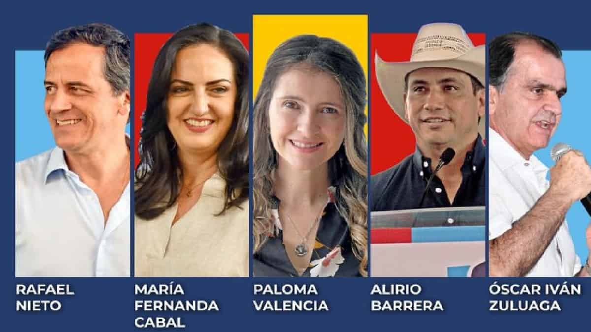 Precandidatos Centro Democrático a la presidencia de Colombia