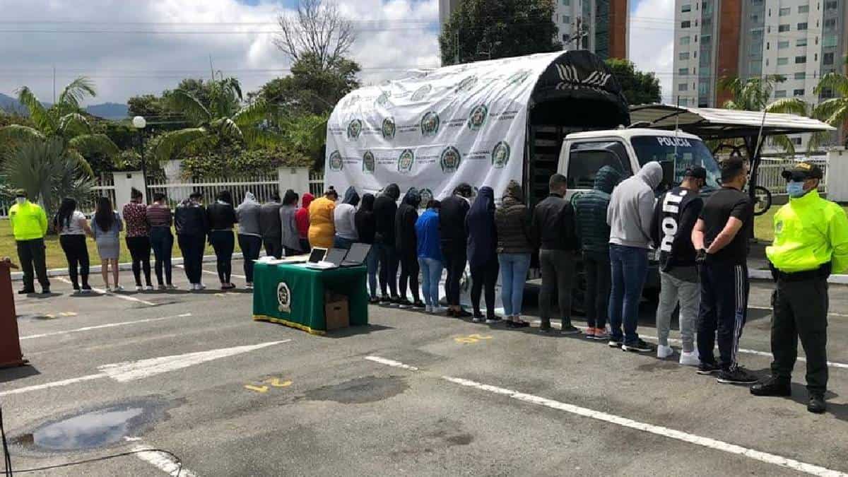 Estas personas habrían suplantado a 16 marcas financieras del país y cuatro a nivel internacional.