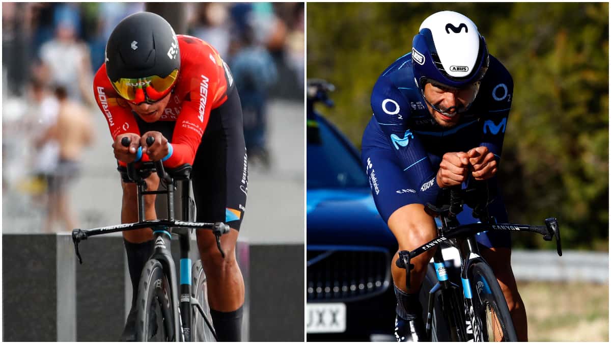 Diego Camargo e Iván Sosa, mejores colombianos en Giro de Italia 2022.