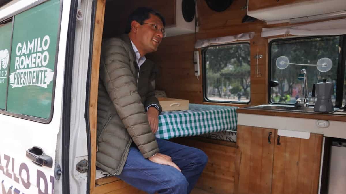 Candidato presidencial recorrerá Colombia en Carrro-casa.