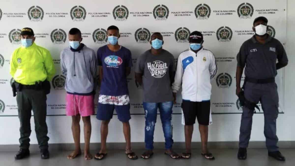 Foto: Fiscalía General de la Nación A prisión responsables por homicidio de dos policías en San Andrés