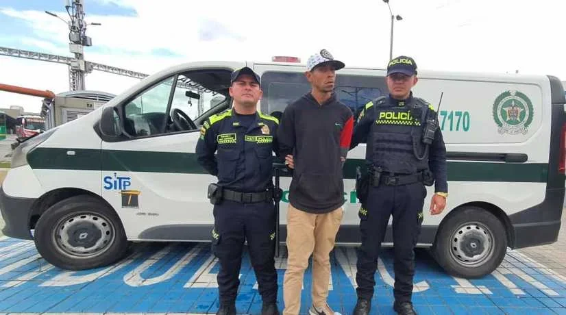 Capturado en Transmilenio presunto integrante de 'Tren de Aragua'