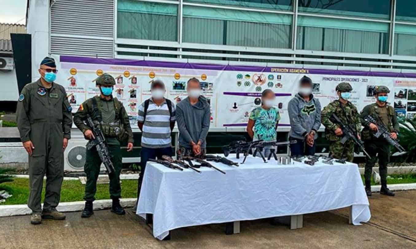 Capturas del Clan del Golfo