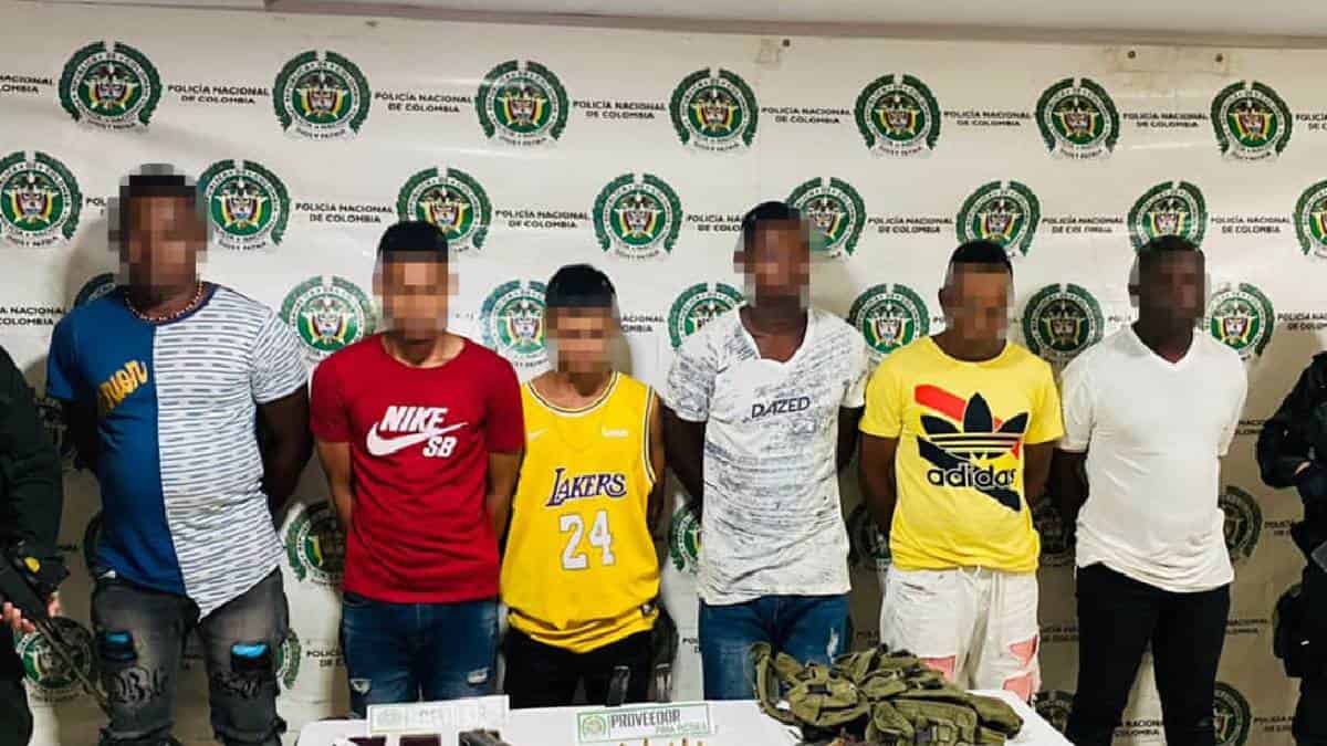 Capturan a ocho integrantes de las disidencias de las Farc