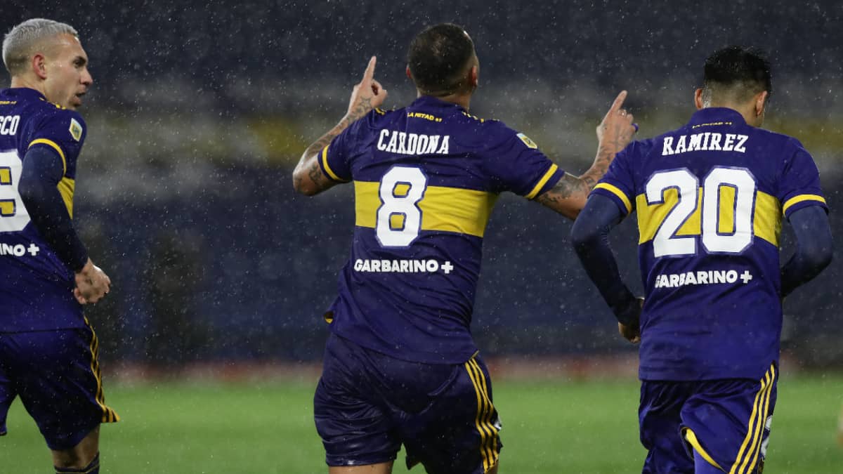 Cardona sería titular con Boca