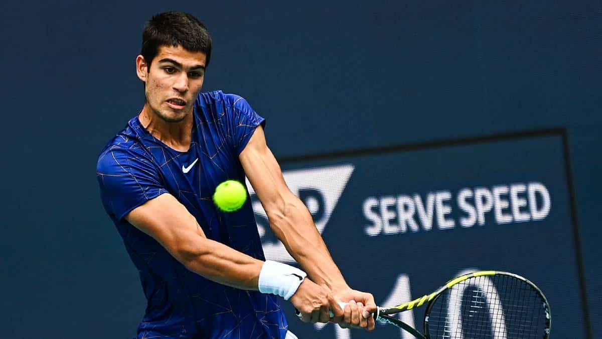 Carlos Alcaraz se coronó campeón en Miami - AFP Carlos Alcaraz se corona campeón del Masters 1000 de Miami