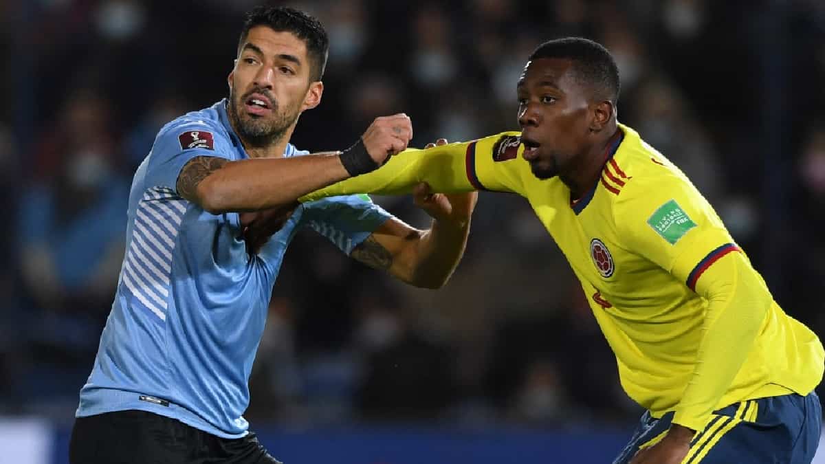 Carlos Cuesta con la Selección Colombia