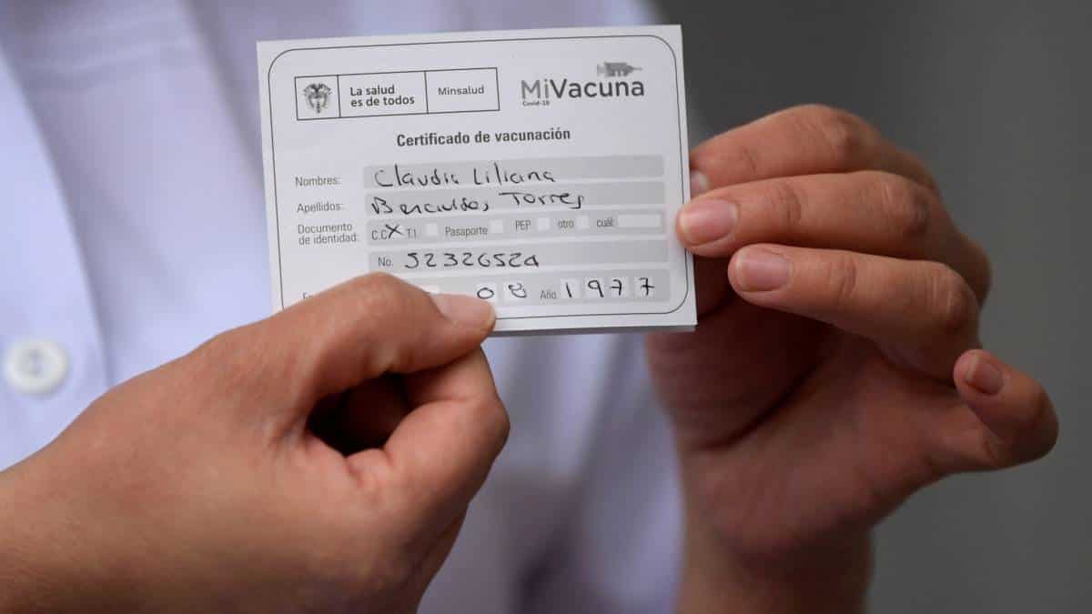 Carné de vacunación