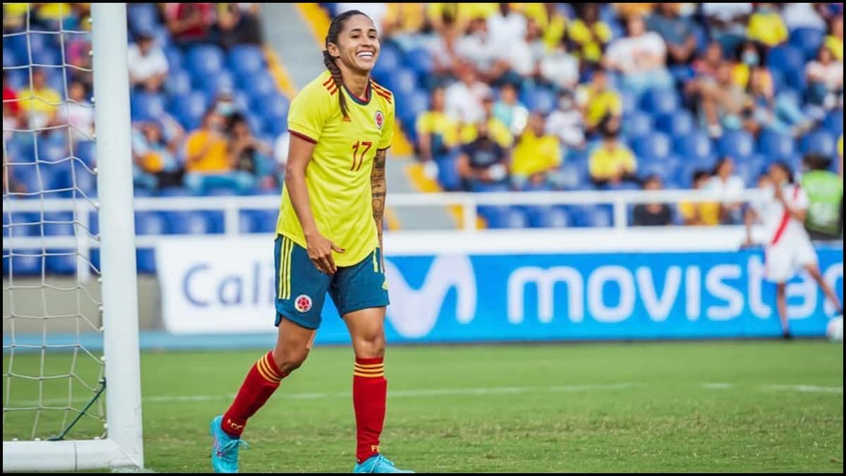 Carolina Arias con la Selección Colombia