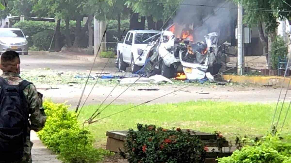 Carro bomba en Cúcuta