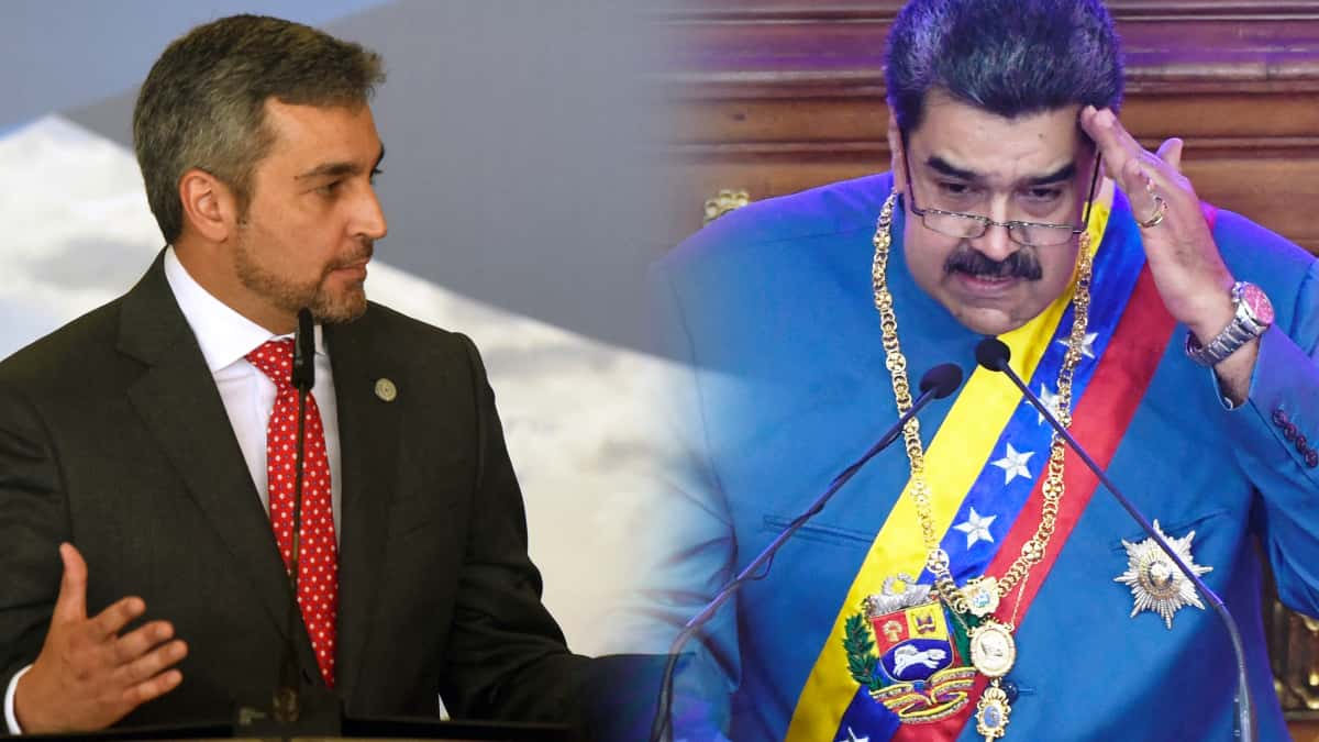 Encontrón de Maduro y presidentes de Paraguay y Uruguay durante cumbre Celac