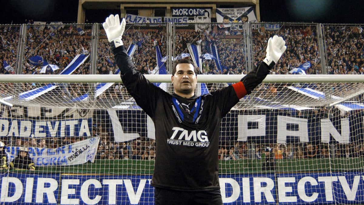 José Luis Chilavert, ídolo de Vélez Sarsfield.