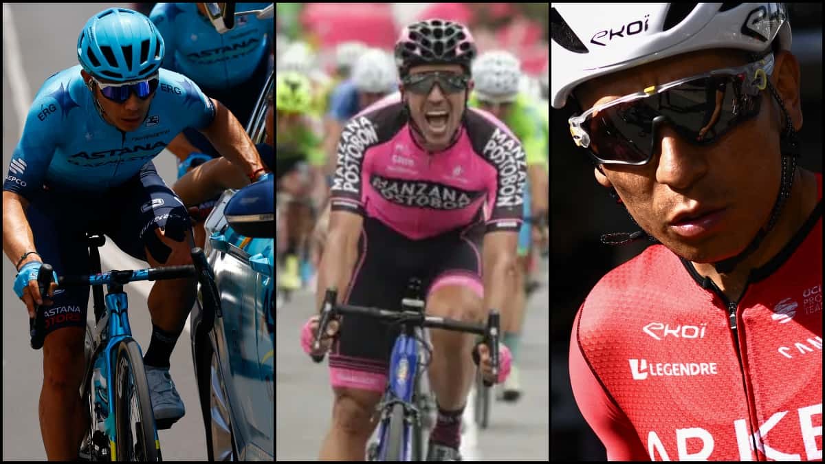 Ciclistas colombianos en polémicas