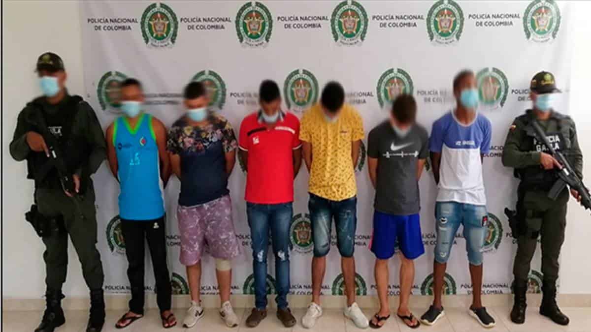Capturan a seis integrantes del Clan del Golfo acusados de extorsión en Córdoba