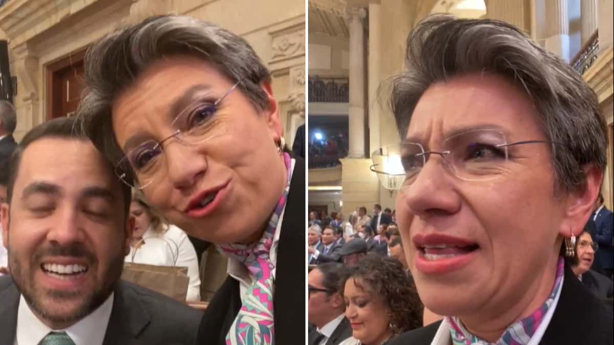 Claudia López lloró en la instalación de nuevo Congreso