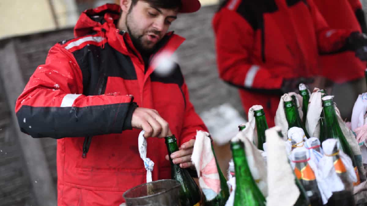 Cócteles molotov: las bombas de una cervecería contra el Ejercito ruso