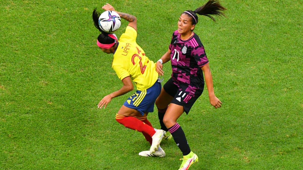 Colombia femenina 0-2 México