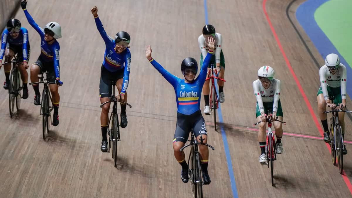 Oro para Colombia en ciclismo de pista Panamericanos Junior