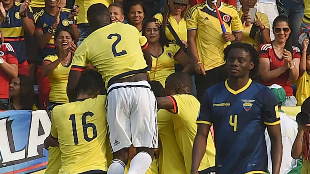 Colombia venció 3-1 a Ecuador en el camino a Rusia 2018.