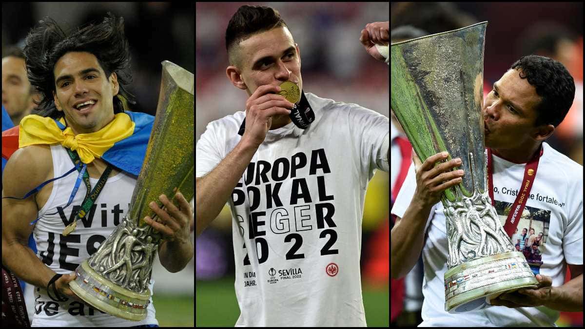 Goles de colombianos en la Europa League