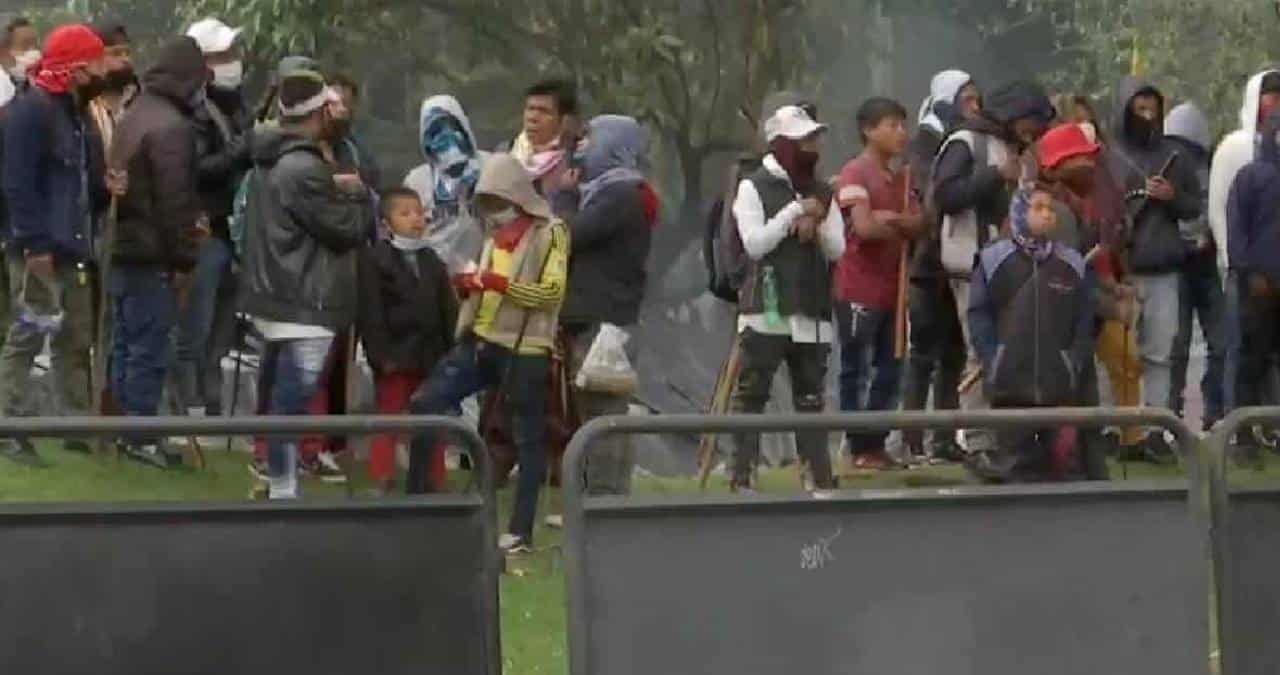 Comunidad indígena embera