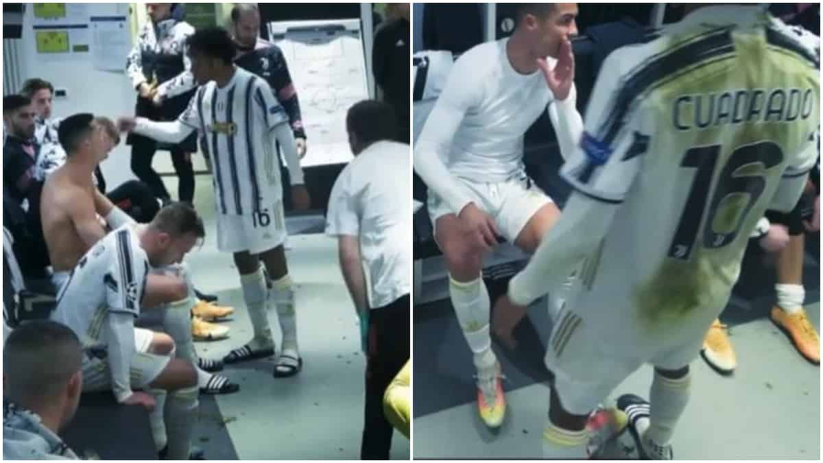 Discusión entre Cristiano Ronaldo y Juan Guillermo Cuadrado