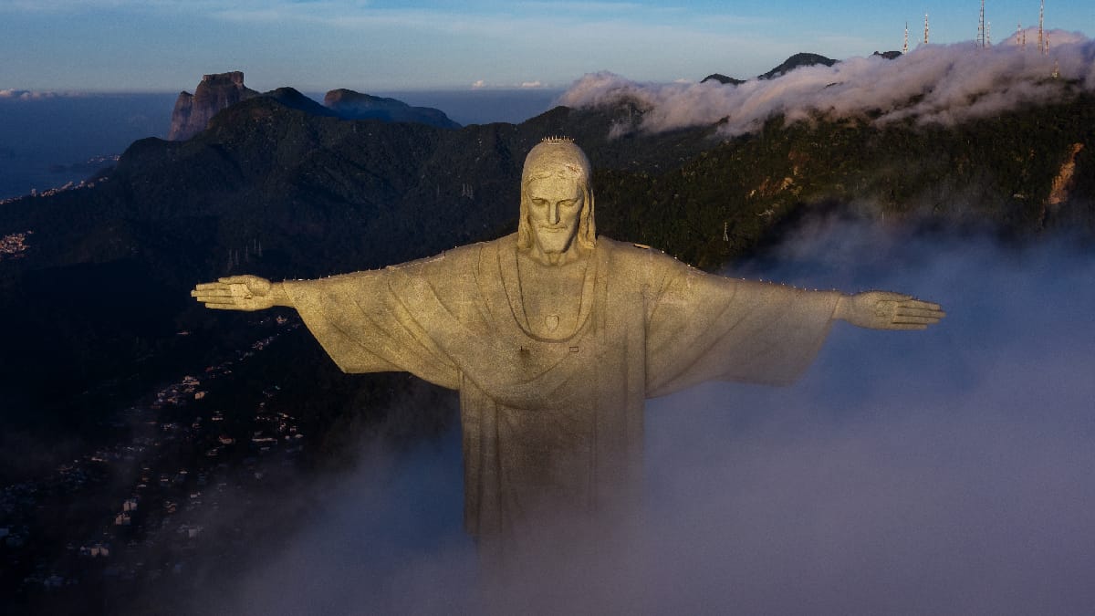 El Cristo Redentor en Brasil cumple 90 años.